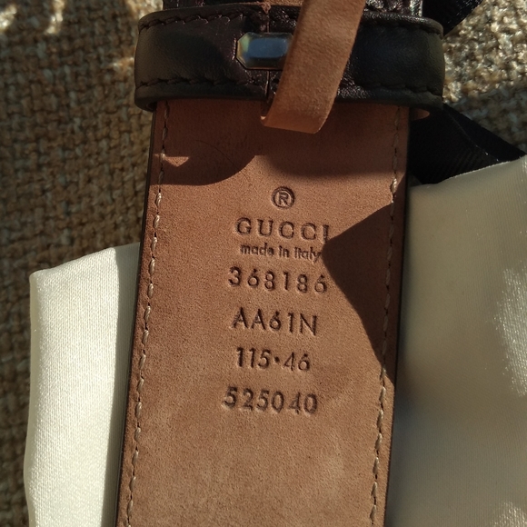 Gucci GG Interlocking Guccissima Leather Belt - Picture 8 of 8